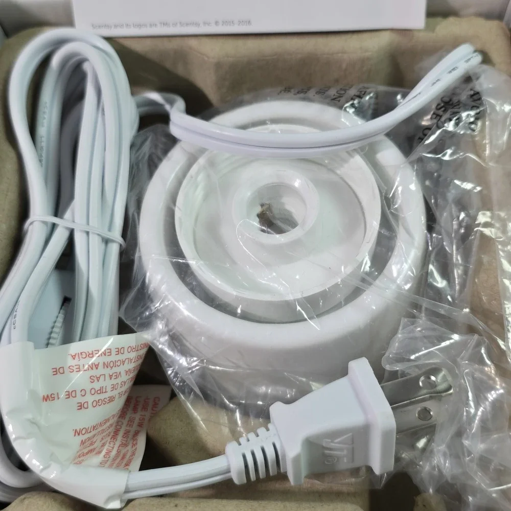 Scentsy‎ Tabletop Base For Ceramic Glass Plug-in Nightlight Warmer